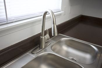 Garbage disposal included in all homes